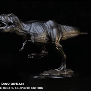 Dino Dream Jurassic Park Licensed Tyrannosaurus Rex Faux Bronze 1/15 scale statue