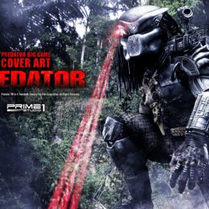 Prime 1 Studio Predator Big Game Cover Art Predator Deluxe Bonus Version