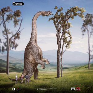 Iron Studio Welcome to Jurassic Park Diorama Brachiosaurus "Special Edition" Demi Art scale 1/20 statue