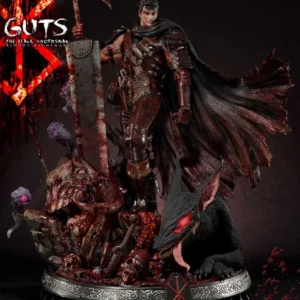 Prime 1 Studio Berserk  Guts The Black Swordsman Bloody Nightmare Version statue