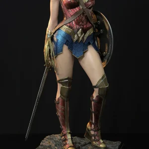 JND Studio Wonder Woman of Justice League 1/3 scale Original Hyperreal Movie Statue