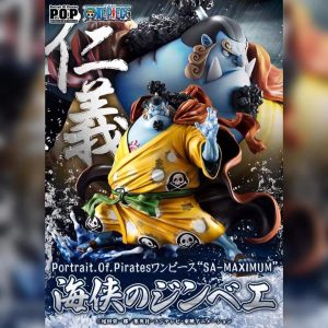 One Piece Megahouse Portrait of Pirates SA-Maximum Knight of the Sea Jinbei (Reissue) Figure