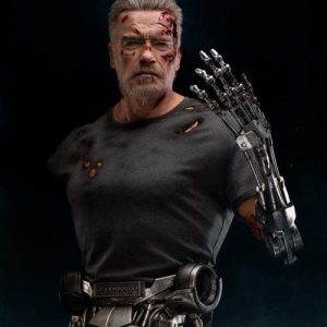 Infinity Studio Terminator Dark Fate T-800 Life-size Bust statue