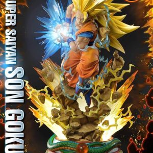 Prime 1 Studio Dragon Ball Z Super Saiyan Son Goku Deluxe Version Statue