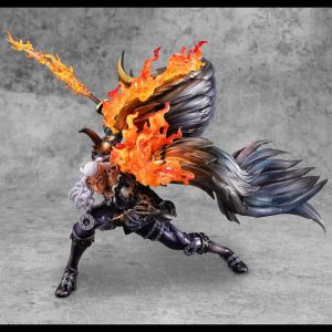 One Piece Megahouse Portrait of Pirates Maximum King the Wildfire figure