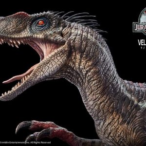 W-Dragon Jurassic Park Licensed The Jurassic Park 3 Male Velociraptor 1/10 scale statue