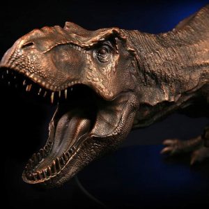Chronicle Collectibles Jurassic Park Faux Bronze T-Rex 1/20 scale Statue