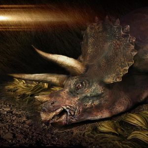 Chronicle Collectibles Jurassic Park Sick Triceratops 1/35 scale Statue