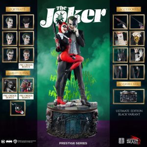 Legendary Beast Studios Prestige Series Joker 1/3 Black Variant scale Statue