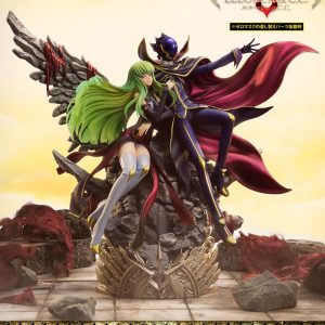 Prime 1 Studio Code Geass Lelouch of the Rebellion R2  Lelouch Lamperouge & C.C. 1/6 scale Bonus Version statue