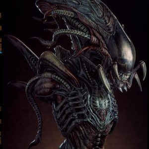 Akihito Xenomorph H- Elite 1/2 Scale Bust statue 